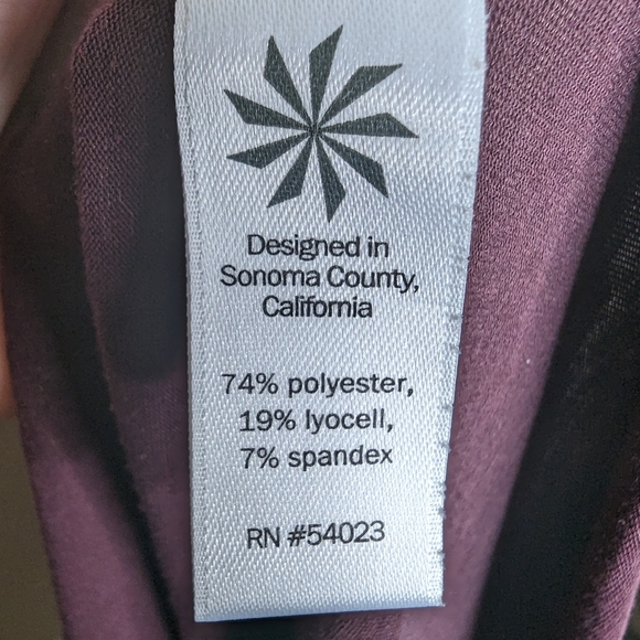 Athleta Crossback Maroon Tank Medium EUC - Picture 2 of 5